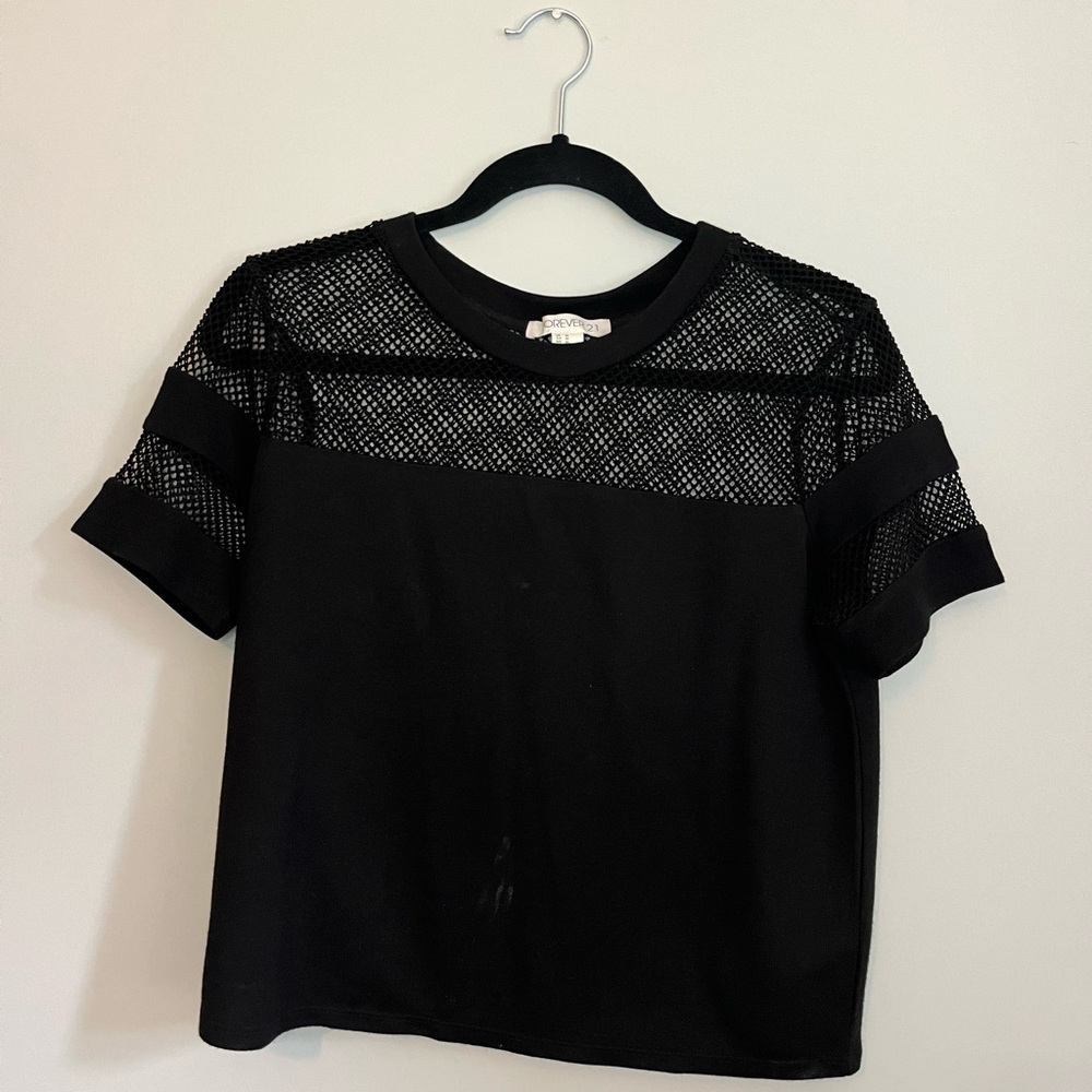 Forever 21 - Mesh T-Shirt - Medium